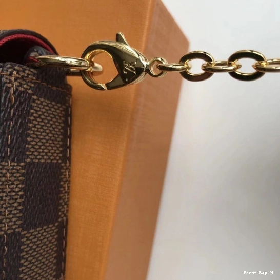 First bags ru Damier Louis N63032 Vuitton Felicie Bag Pochette 0823